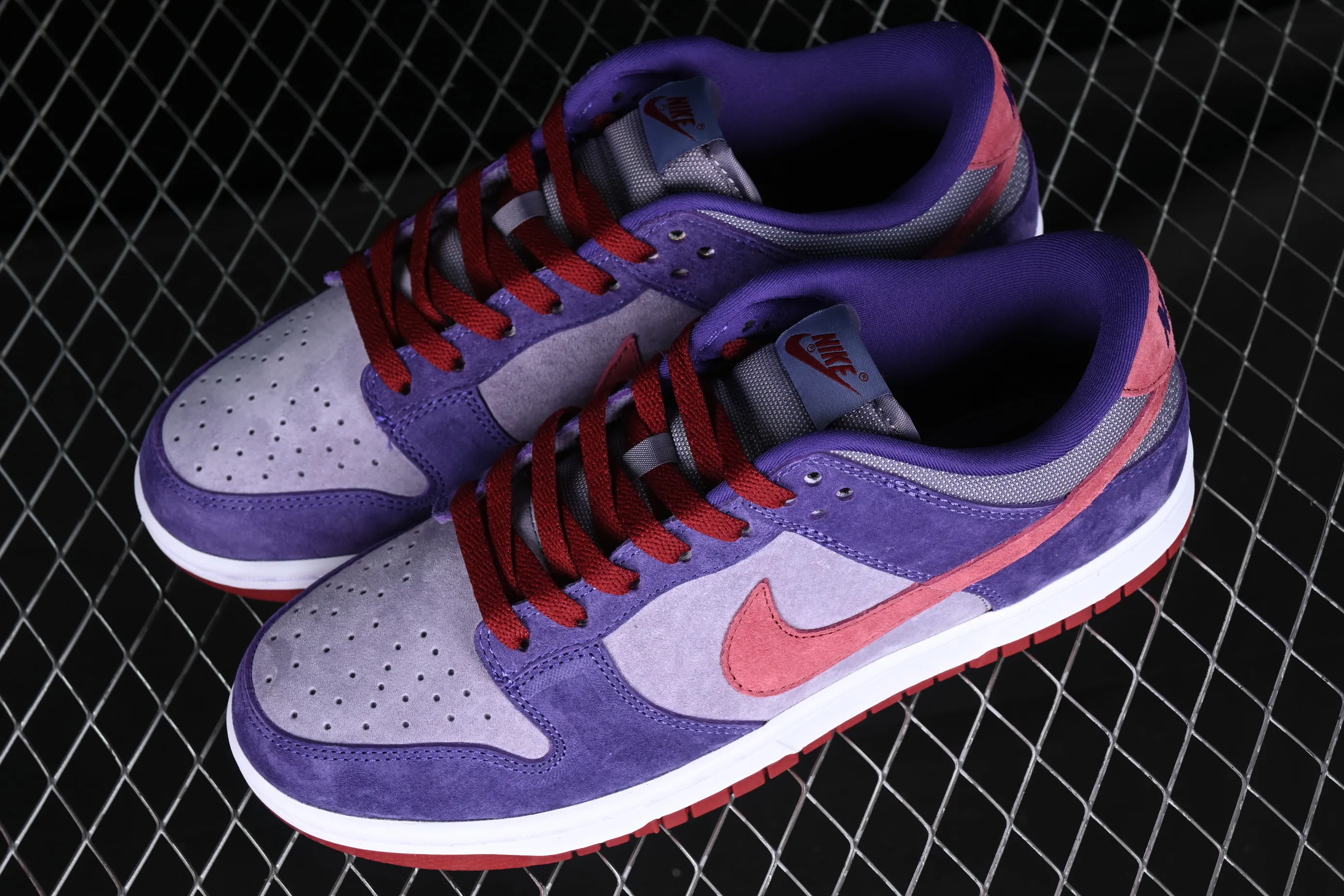 All categories Nk SB Dunk series Nk SB Dunk Low low-top sneakers Nk Dunk Low "Plum" raspberry purple suede SB low-top casual sneakers CU1726-500